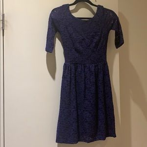 Blue mystic dress